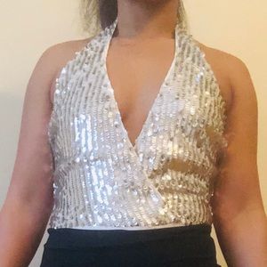 Sequin bodysuit